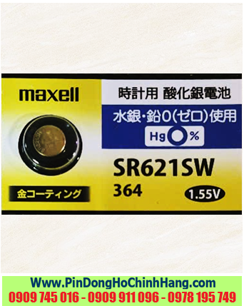 Maxell GOLD SR621SW-Pin 364